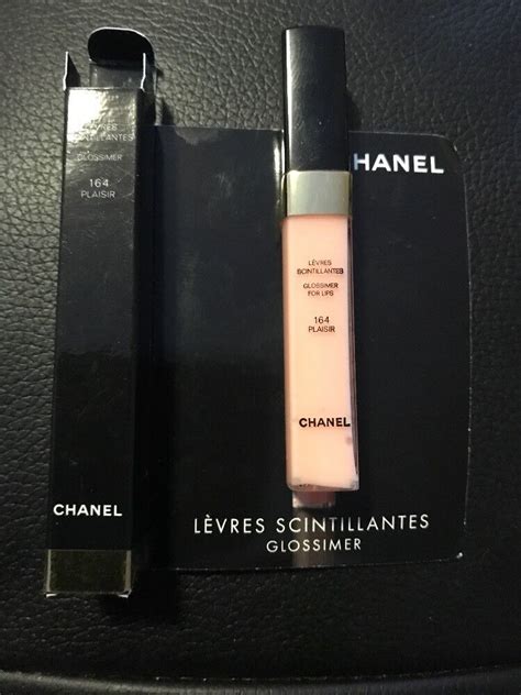 plaisir chanel|Chanel Levres Scintillantes Glossimer 164 PLAISIR .